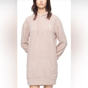 Calvin Klein Pink Plush Sleepwear Size M